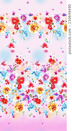 Soft Floral Patterned Decorative Paper Assortment Soft Floral Patterned Decorative Paper Assortment 130649490