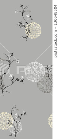 Soft Floral Patterned Decorative Paper Assortment 130649504