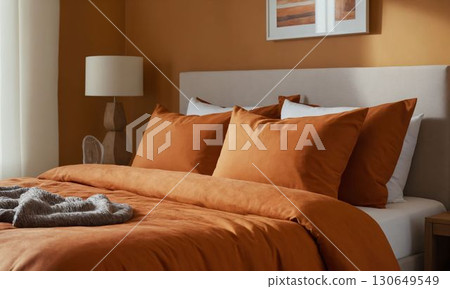 Stylish bedroom 130649549