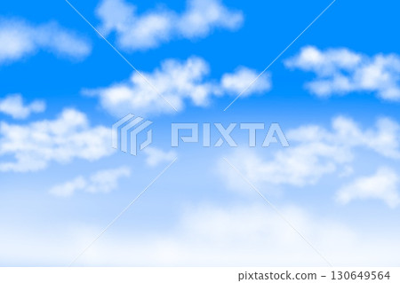 與雲彩的藍天 130649564