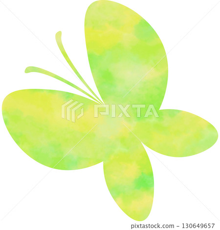 Beautiful watercolor butterfly icon image illustration Beautiful watercolor butterfly icon image illustration 130649657