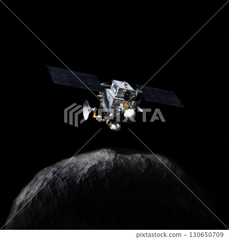 Image of an asteroid probe - AI-generated image Image of an asteroid probe - AI-generated image 130650709