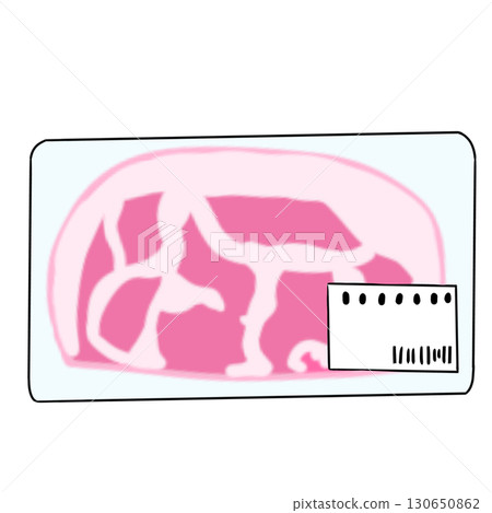 包裝生肉，肉，簡單 130650862