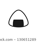 Rice ball icon 130651289