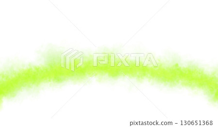 Curved arc of glowing chartreuse or lime green smoke on transparent background template for mockups and modern visuals with vibrant dense fog effect Curved arc of glowing chartreuse or lime green smoke on transparent background template for mockups and modern visuals with vibrant dense fog effect 130651368
