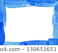Blue paint frame transparent background 02 130651651