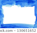 Blue paint frame transparent background 03 130651652