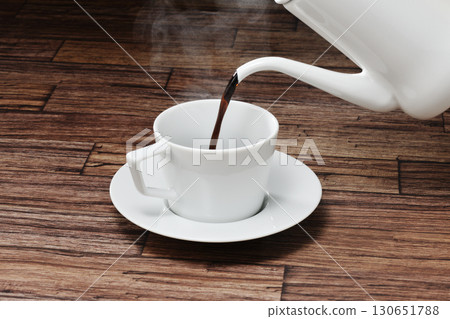 Pour coffee Pour coffee 130651788