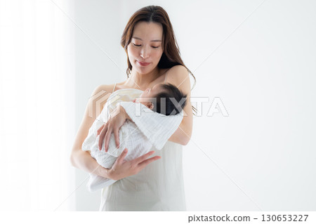 Baby and mother Baby and mother 130653227