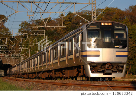 [JO] 橫須賀線 - 總武線快速E217系列列車（成田線直達列車） 130653342