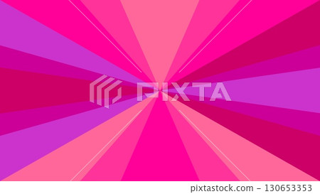 幾何圖案，放射狀，三角形，粉紅色，紫色 130653353