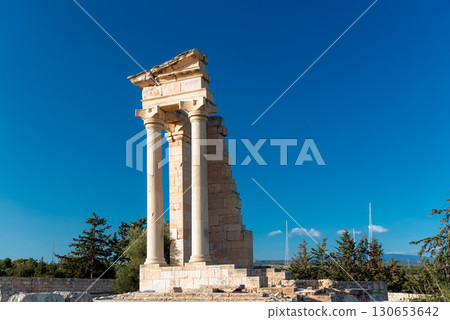 The temple of Apollo at The Sanctuary of Apollo Hylates. Limassol District, Cyprus 130653642