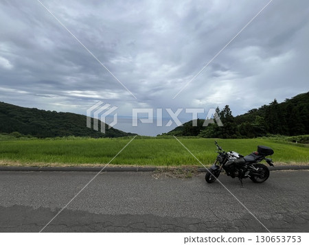 Sado Island Akadama Rice Terraces 130653753