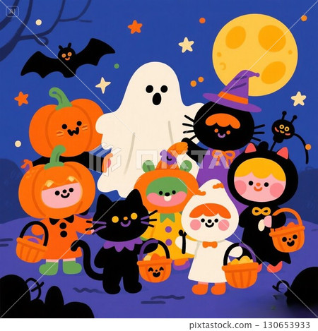Fun Happy Halloween 130653933