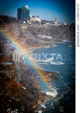 Niagara Falls and Rainbow 130654273