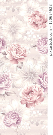 Diverse Floral Patterned Decorative Textile Collection Diverse Floral Patterned Decorative Textile Collection 130654628