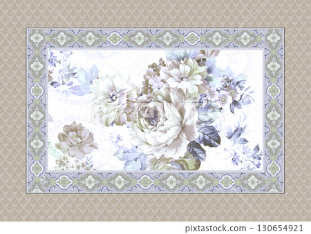Assorted Floral Patterned Decorative Paper Designs Assorted Floral Patterned Decorative Paper Designs 130654921