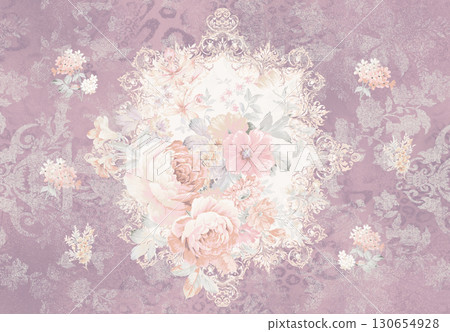 Assorted Floral Patterned Decorative Paper Designs 130654928