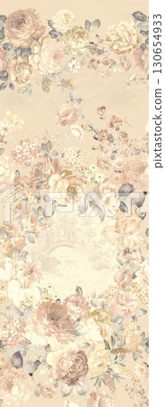 Assorted Floral Patterned Decorative Paper Designs Assorted Floral Patterned Decorative Paper Designs 130654933