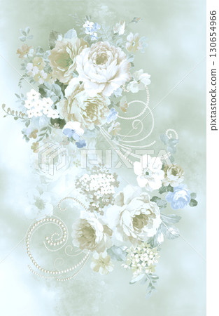 Assorted Floral Patterned Decorative Paper Designs 130654966