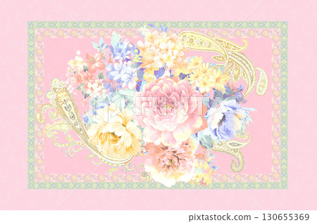 Diverse Floral and Patterned Decorative Paper Collection Diverse Floral and Patterned Decorative Paper Collection 130655369