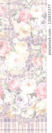 Diverse Floral and Patterned Decorative Paper Collection 130655377