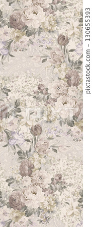 Diverse Floral and Patterned Decorative Paper Collection 130655393