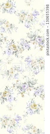 Diverse Floral and Patterned Decorative Paper Collection 130655398