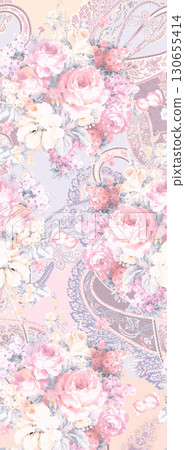 Diverse Floral and Patterned Decorative Paper Collection 130655414