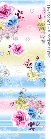 Diverse Floral and Patterned Decorative Paper Collection 130655441