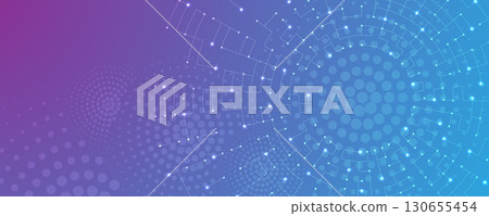 Technology and business cloud information flow modern background 130655454