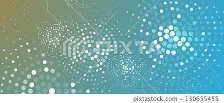 Technology and business cloud information flow modern background 130655455