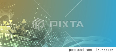 Technology and business cloud information flow modern background 130655456