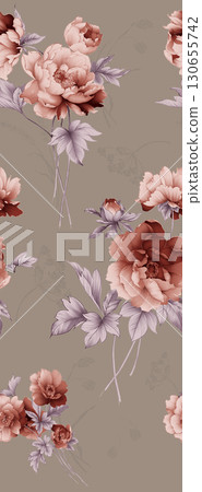 Varied Floral And Whimsical Cartoon Patterned Decorative Paper Assortment 130655742