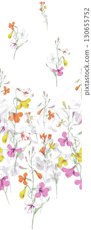 Varied Floral And Whimsical Cartoon Patterned Decorative Paper Assortment 130655752