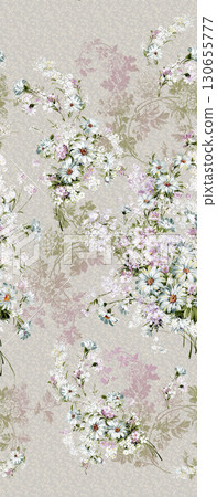 Varied Floral And Whimsical Cartoon Patterned Decorative Paper Assortment 130655777