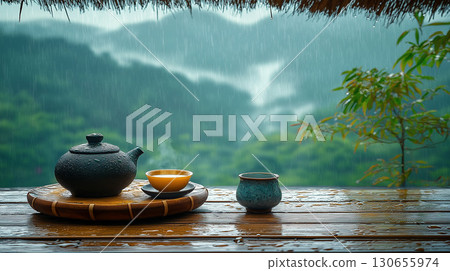 山中時尚的咖啡館 山中時尚的咖啡館 130655974