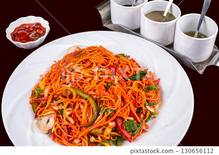 Hakka noodles or Kuh-chia, a loving food from China Hakka noodles or Kuh-chia, a loving food from China 130656112