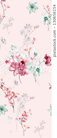 Varied Floral And Whimsical Patterned Decorative Paper Assortment 130656154