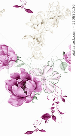 Varied Floral And Whimsical Patterned Decorative Paper Assortment Varied Floral And Whimsical Patterned Decorative Paper Assortment 130656156