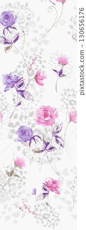 Varied Floral And Whimsical Patterned Decorative Paper Assortment 130656176