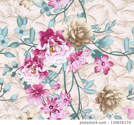 Varied Floral And Whimsical Patterned Decorative Paper Assortment 130656178