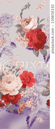 Varied Floral And Whimsical Patterned Decorative Paper Assortment Varied Floral And Whimsical Patterned Decorative Paper Assortment 130656192