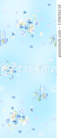 Varied Floral And Whimsical Patterned Decorative Paper Assortment 130656216