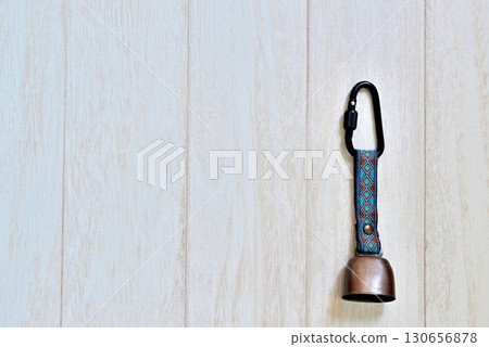 Bear bell with carabiner 130656878