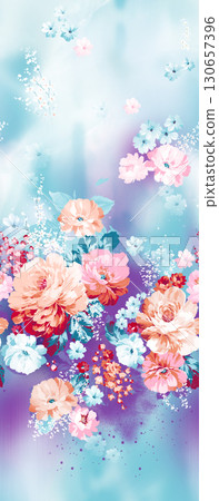 Varied Floral And Whimsical Patterned Decorative Paper Assortment 130657396