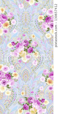Varied Floral And Whimsical Patterned Decorative Paper Assortment Varied Floral And Whimsical Patterned Decorative Paper Assortment 130657412