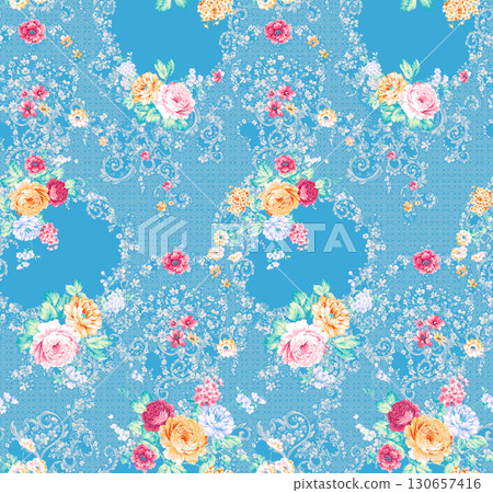 Varied Floral And Whimsical Patterned Decorative Paper Assortment 130657416