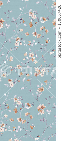 Varied Floral And Whimsical Patterned Decorative Paper Assortment Varied Floral And Whimsical Patterned Decorative Paper Assortment 130657426