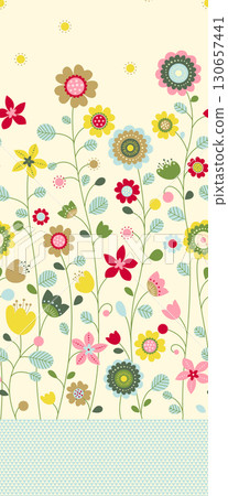 Varied Floral And Whimsical Patterned Decorative Paper Assortment Varied Floral And Whimsical Patterned Decorative Paper Assortment 130657441